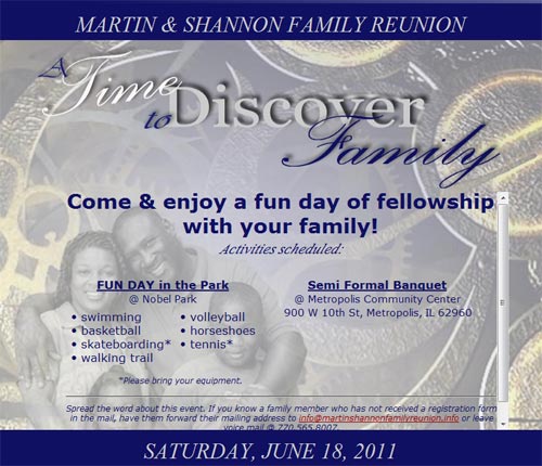 Martin & Shannon Family Reunion