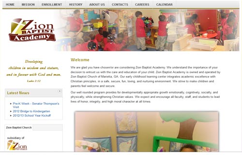 Zion
Baptist Academy