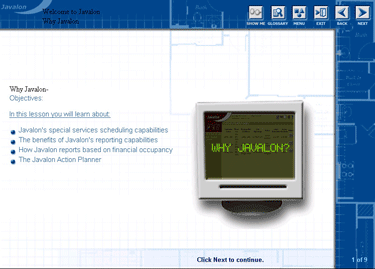 Javalon Click2Learn application